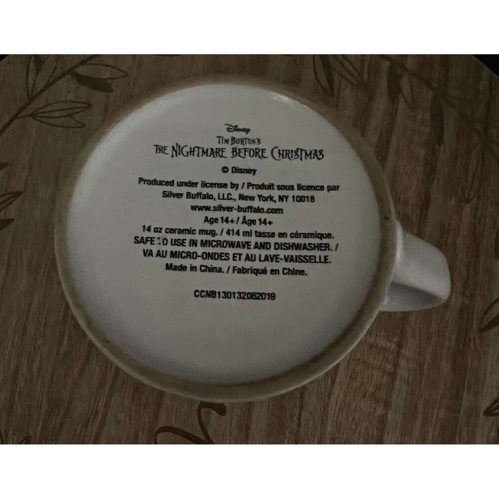 Disney Tim Burton's Nightmare Before Christmas Mug Jack, Sally & Oogie Boogie - Picture 7 of 8